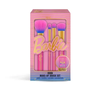BARBIE 4pce COSMETIC BRUSH SET